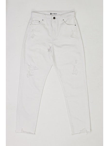 Weekender Destructed White Jeans