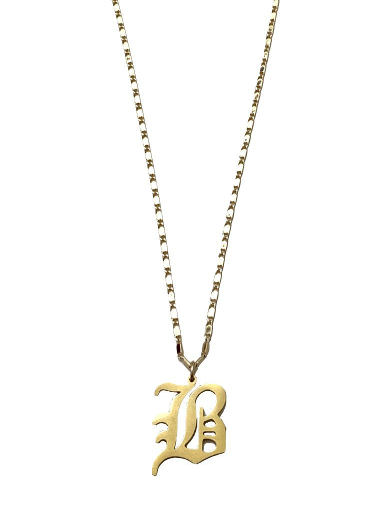 Mi Vida Gold Initial Necklaces