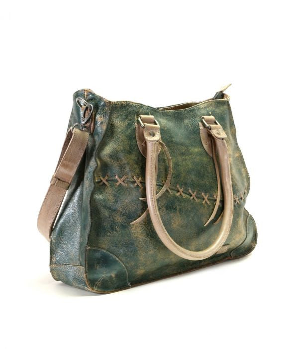 Bruna Dark Teal Lux Icicle Rustic Handbag – Ribbon Chix