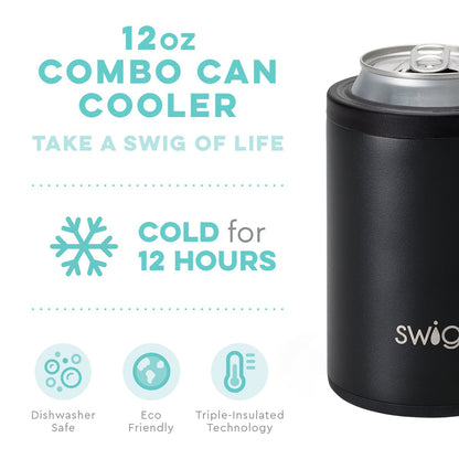 Matte Black Combo Cooler (12oz)