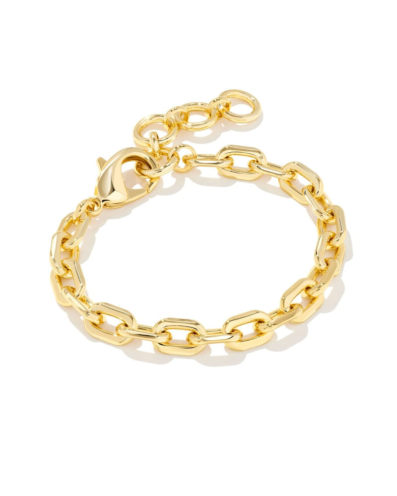 Korinne Chain Bracelet in Gold