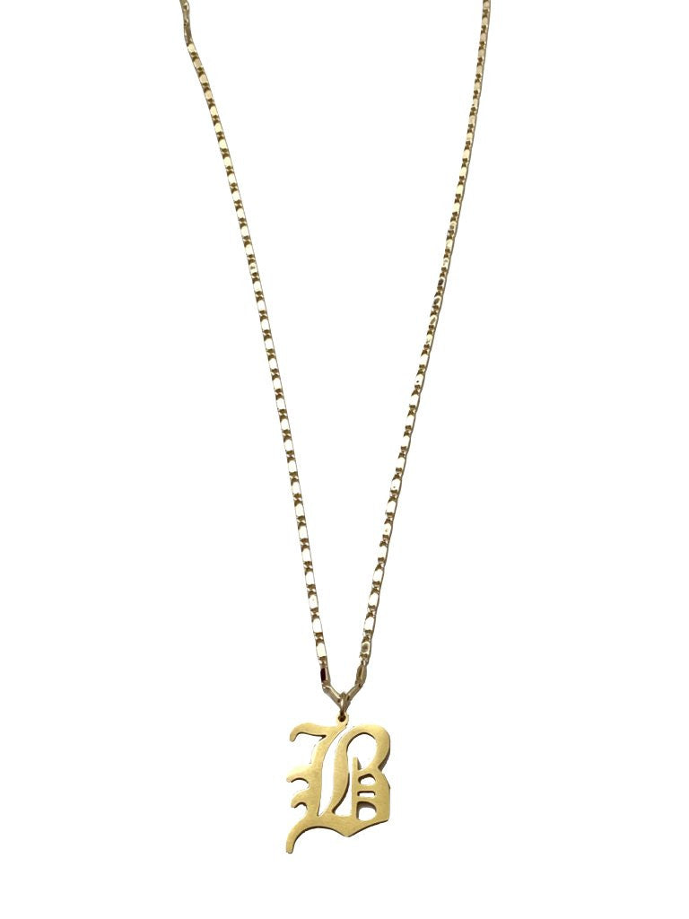 Mi Vida Gold Initial Necklaces