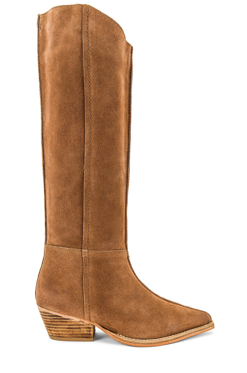 Sway Low Slouch Tan Boots