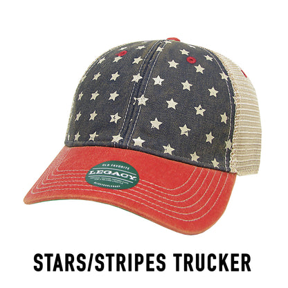 Chenille Double Letter Cap