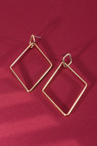 Sharp Edge Earrings