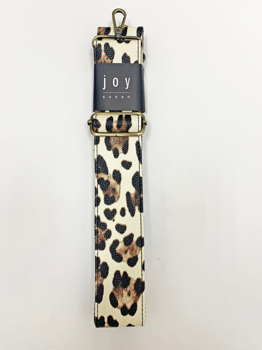 2" Nat Cheetah PU Guitar Strap