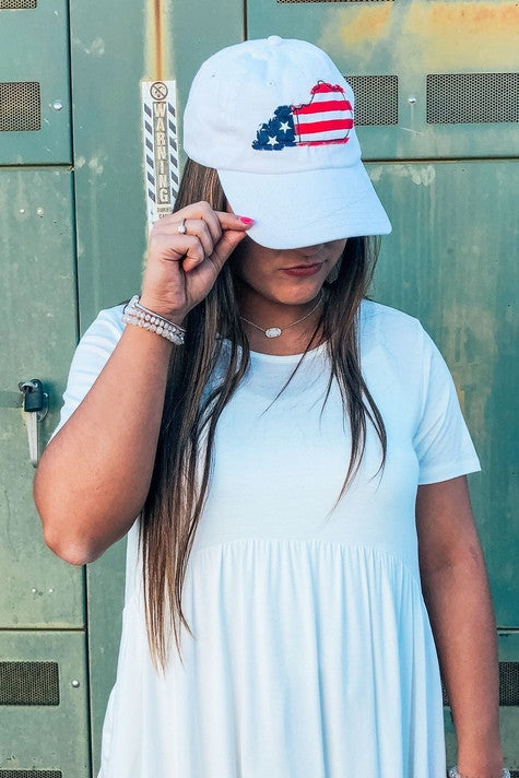Stars and Stripes State Cap