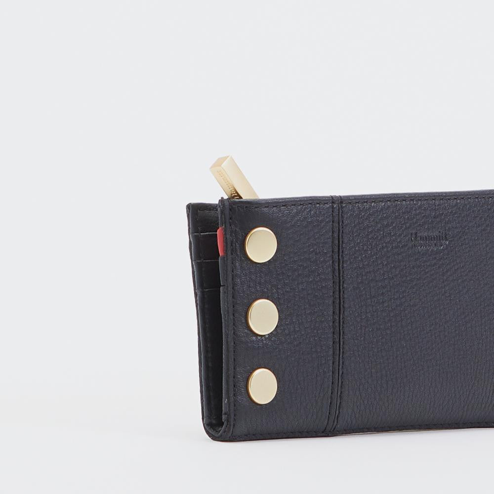 110 North Black Leather Wallet