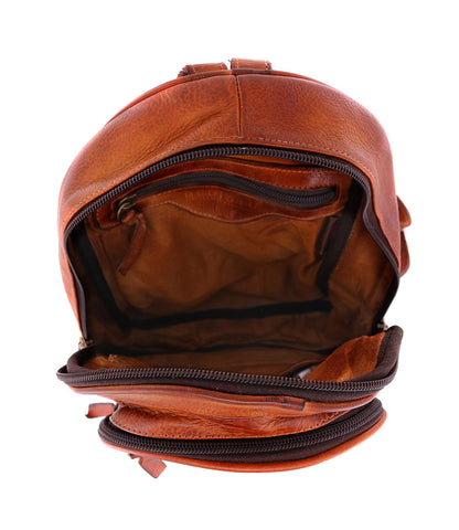 Dominique Cognac Dip Dye Backpack