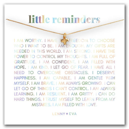 Reminders Cross Necklace