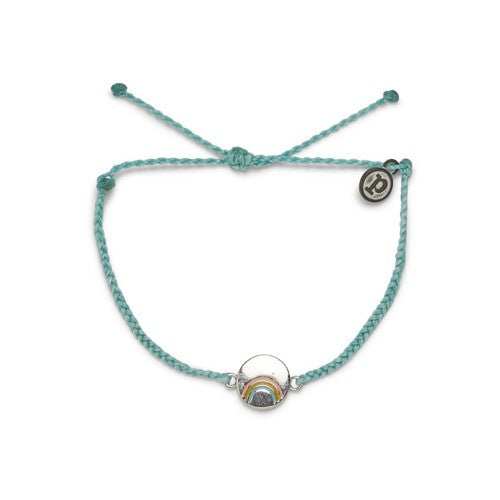 Be A Rainbow Seafoam Silver Bracelet