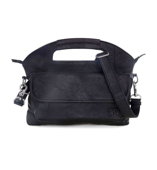 Greenway Black Rustic Crossbody Clutch