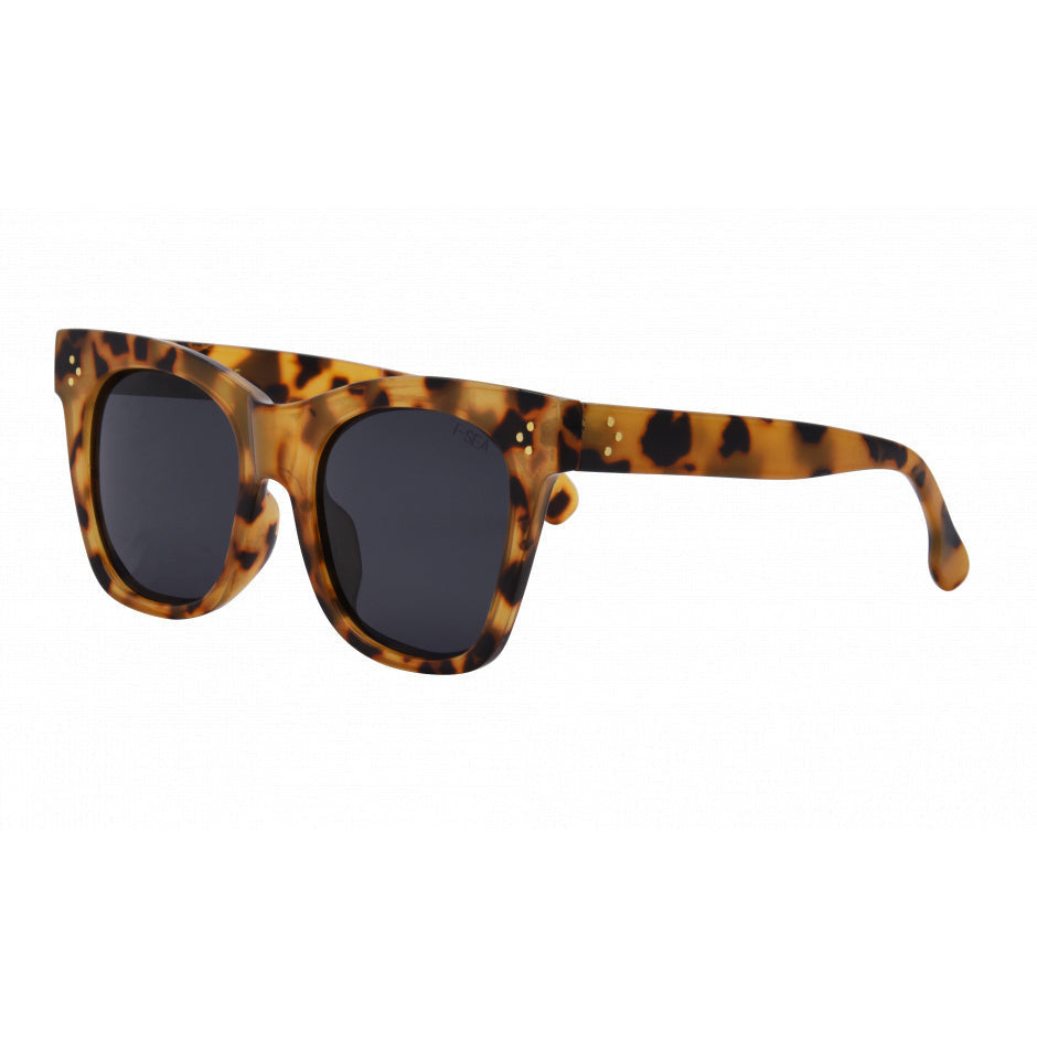 Stevie Yellow Tortoise Smoke  Polarized Sunglasses