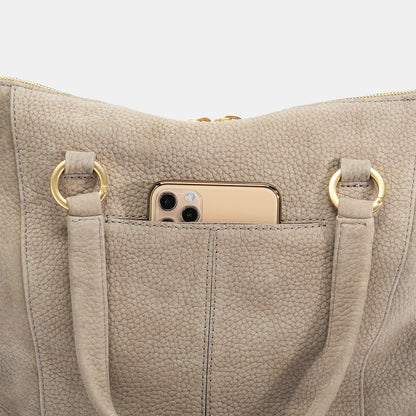 Daniel Medium Grey Natural Handbag