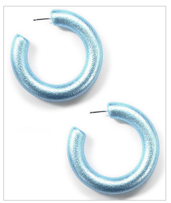 Prime Time Turquoise Hoops