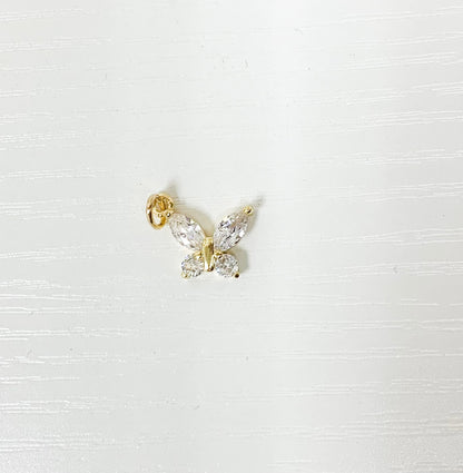 Butterfly Clear Charm