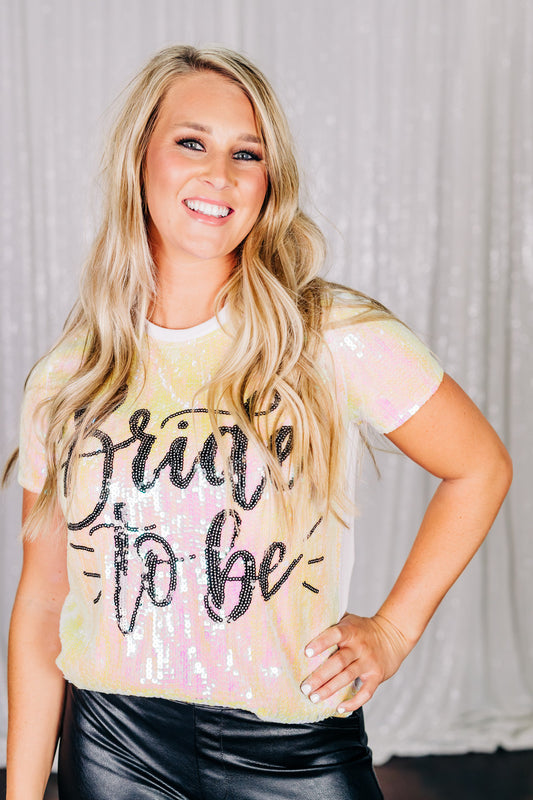 Bride To Be Festive Top