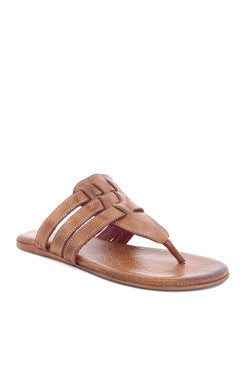 Yoli Tan Rustic Sandals