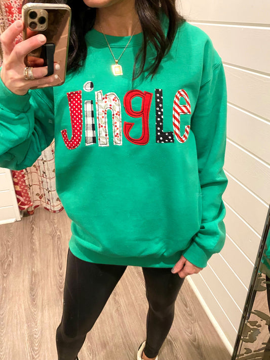 Jingle Green Sweatshirt