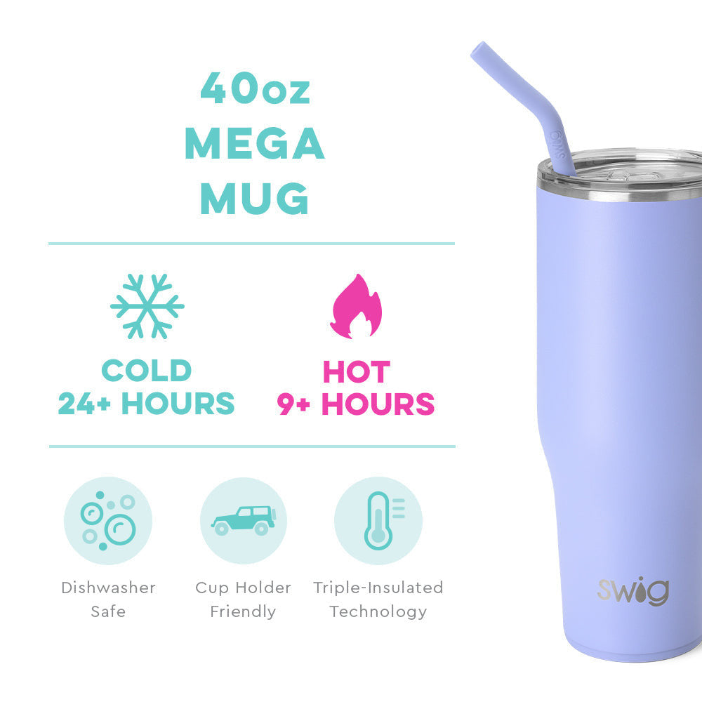 Hydrangea Mega Mug (40oz)