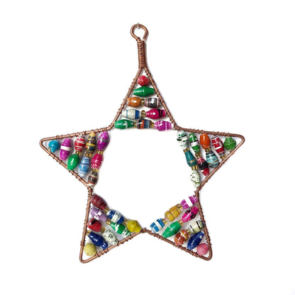 Star Paper Bead Ornament