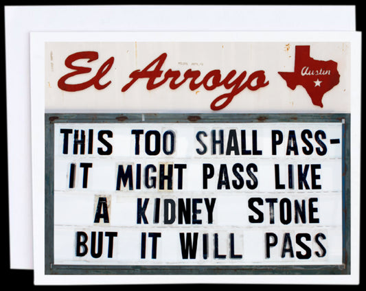 Kidney Stone Card