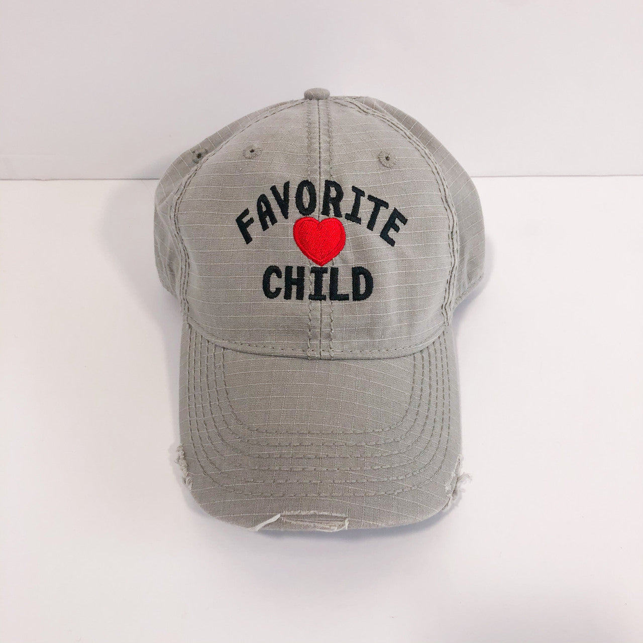 Favorite Child Grey Ripstop Cap