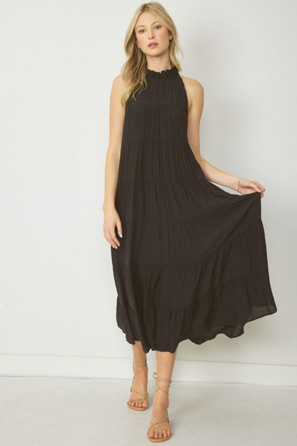 Lost In Your Eyes Black Dress