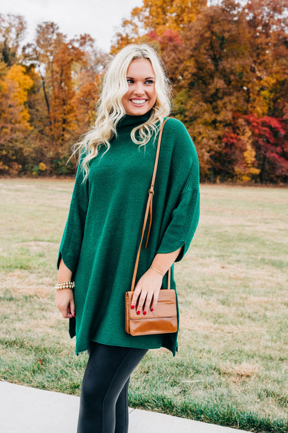 Boho Emerald Tunic