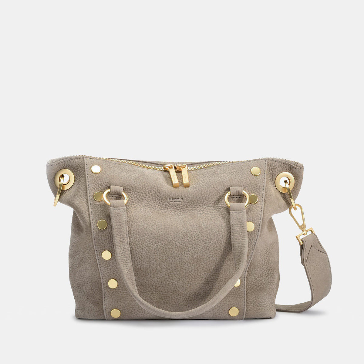 Daniel Medium Grey Natural Handbag