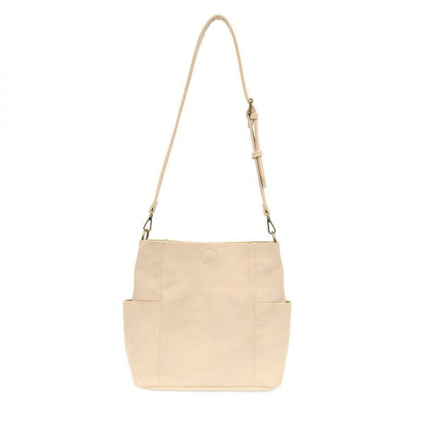 Kayleigh Alabaster Side Pocket Bucket Bag