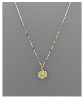 Star Hexagon Necklace