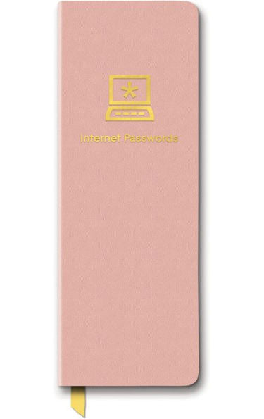 Password Jotter Journal Pink Book