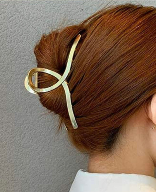 Loop Gold Hair Clip
