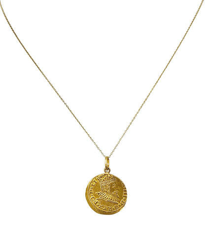 Italian Coin Necklace