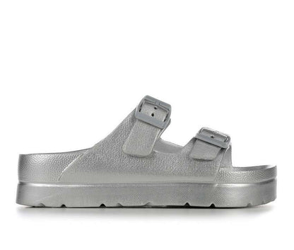 Kiana Silver Sandals