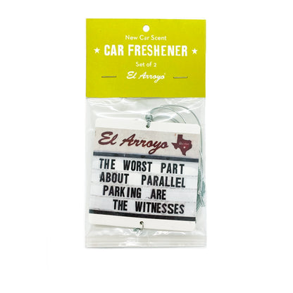 Car Air Freshener (2 Pack) - Parallel Parking