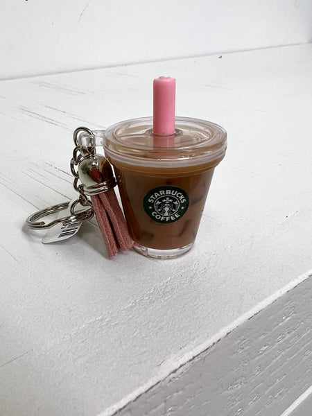 Mini Coffee Keychain – Ribbon Chix