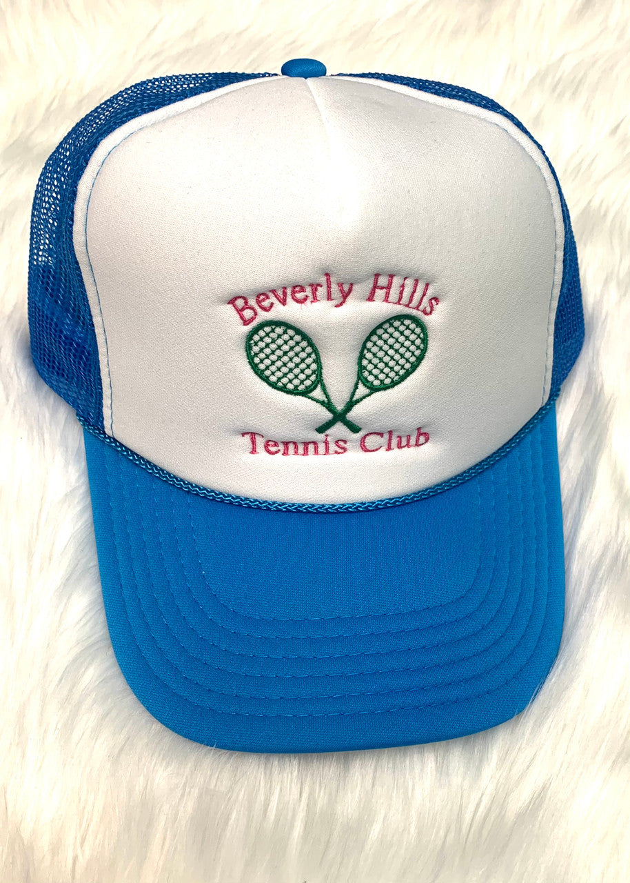 Beverly Hills Tennis Blue Cap