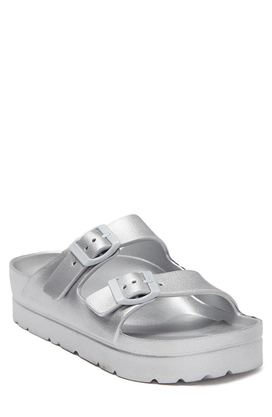 Kiana Silver Sandals