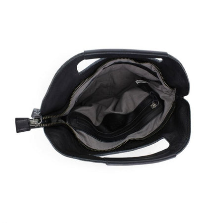 Greenway Black Rustic Crossbody Clutch