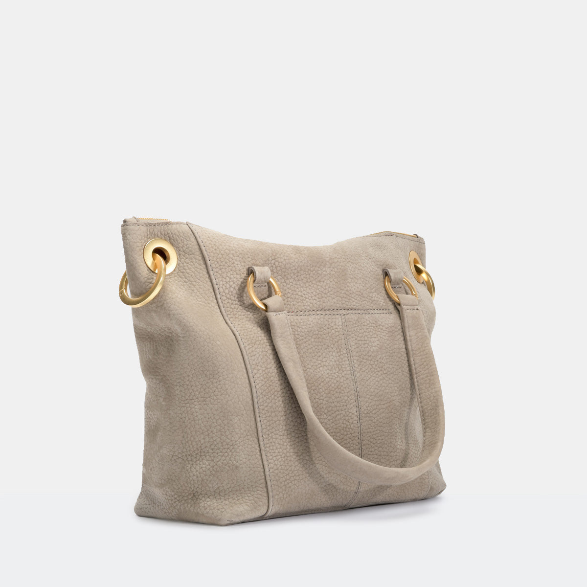 Daniel Medium Grey Natural Handbag