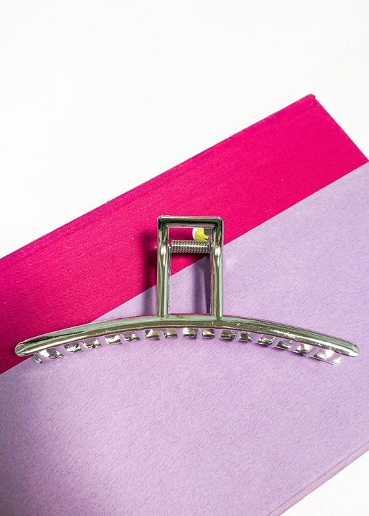 Arc Silver Hair Clip