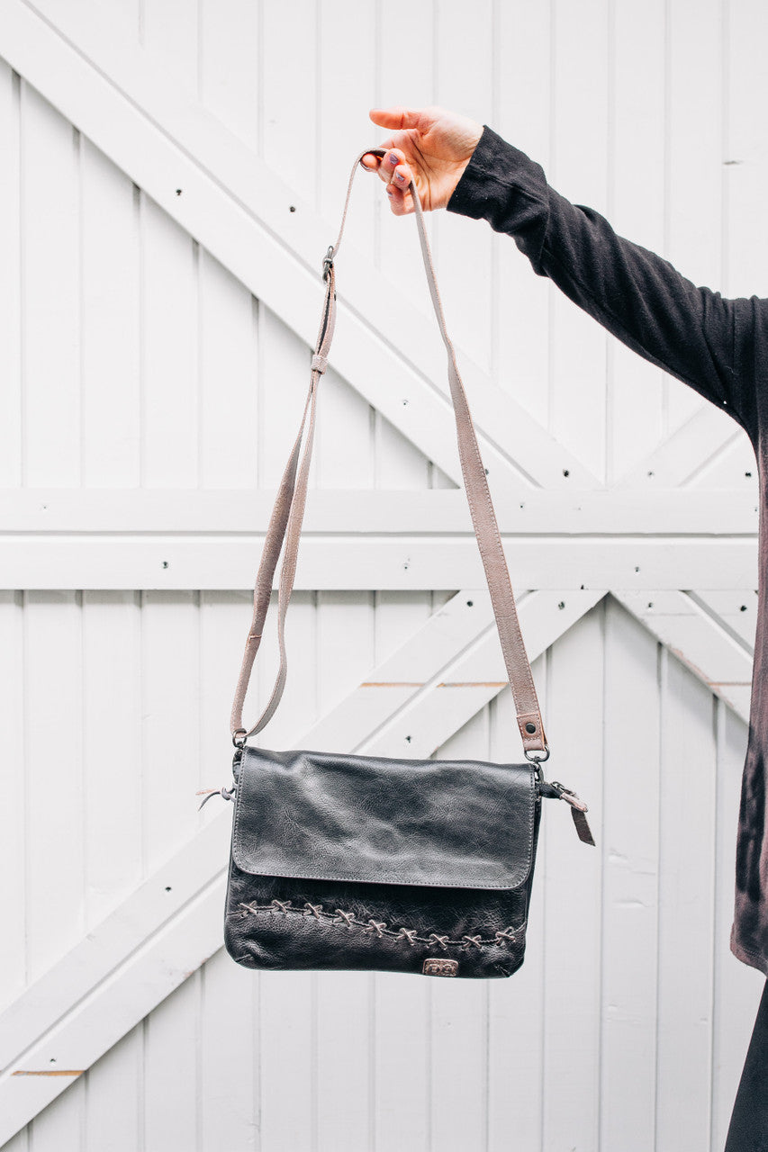 Cleo canvas messenger bag on sale