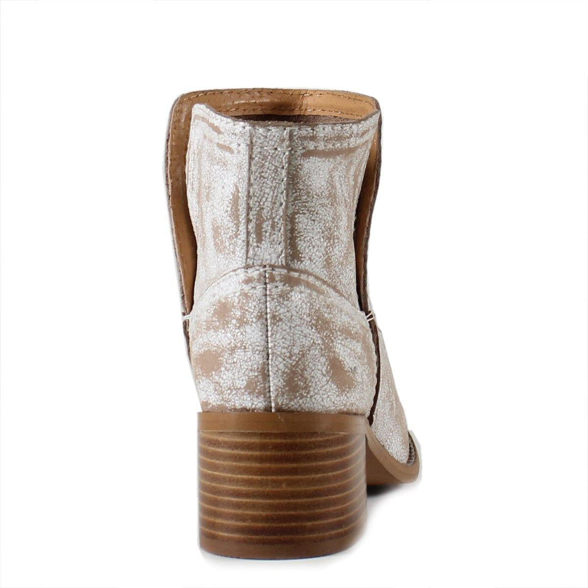 Walnut Grove White Booties