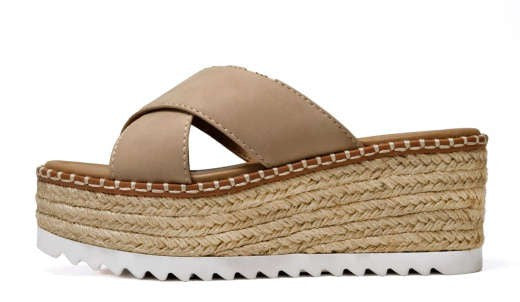 The Height Blonde Sandals