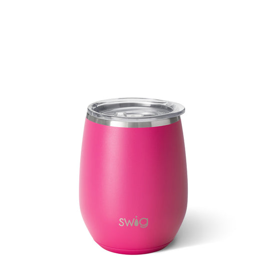 Hot Pink Wine Cup (14oz)