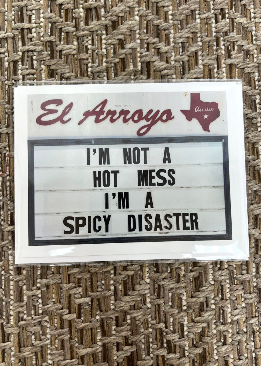 Spicy Disaster Card