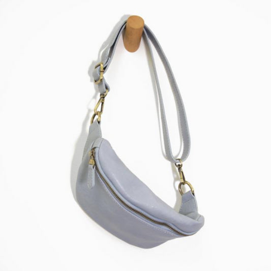 Shiloh Periwinkle Sling-Belt Bag