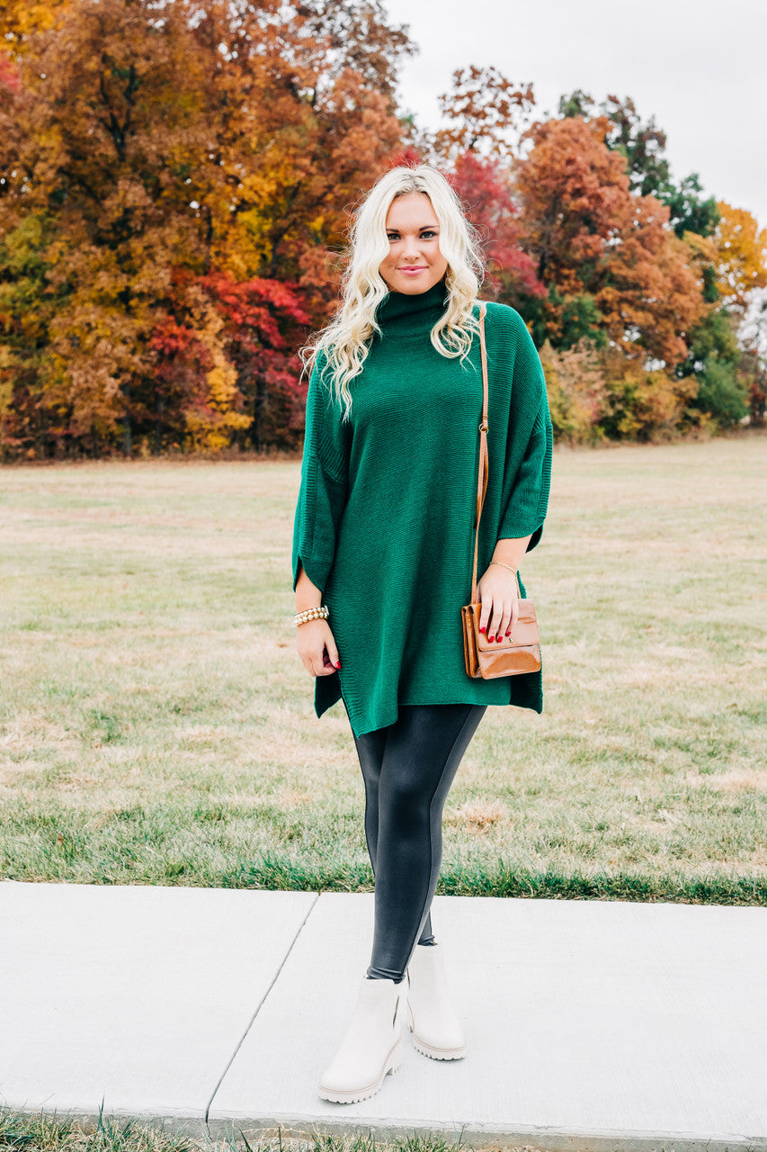 Boho Emerald Tunic